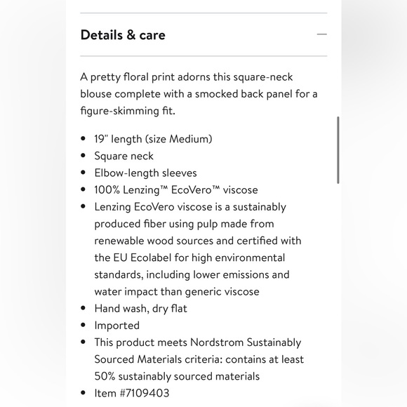 Favorite Daughter Floral Blouse Sz. L NWT - Picture 9 of 13